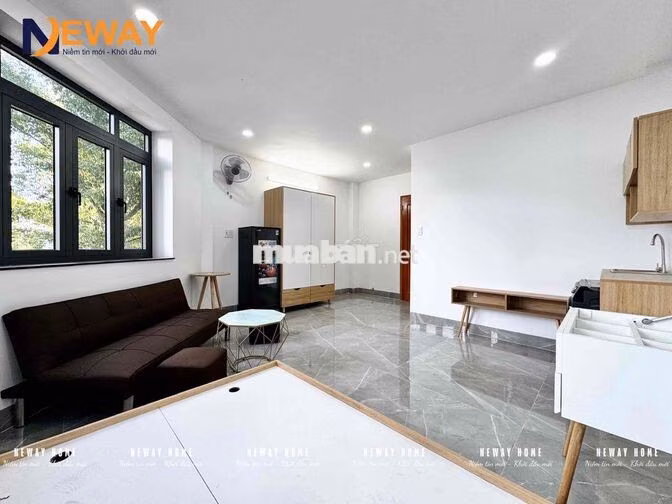 CHO THUÊ CĂN HỘ DỊCH VỤ MỚI XÂY FULL NỘI THẤT THOÁNG MÁT GIÁ RẺ