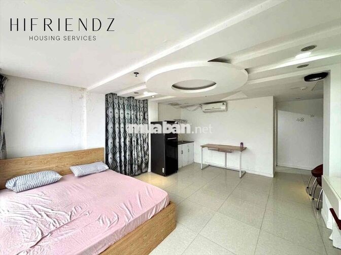 CHO THUÊ STUDIO GẦN ĐH SƯ PHẠM, Y DƯỢC, UEH CÓ THANG MÁY HẦM XE RỘNG