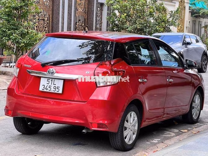 Toyota Yaris 1.5G 2017 Thái Lan Đỏ 85k km