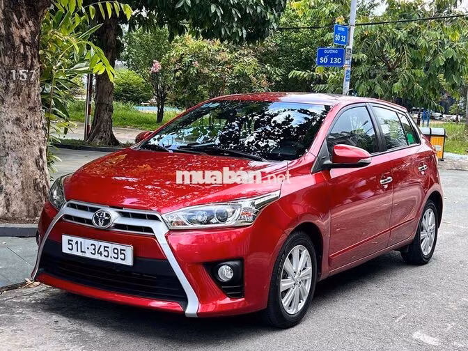 Toyota Yaris 1.5G 2017 Thái Lan Đỏ 85k km