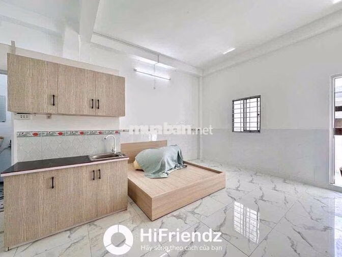 CĂN HỘ BAN CÔNG TÁCH BẾP FULL NỘI THẤT SIÊU RỘNG NGAY NGÃ TƯ BỐN XÃ