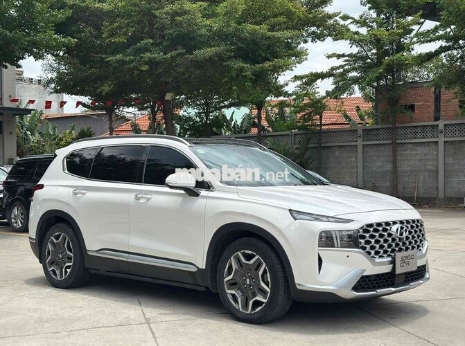 SantaFe 2021 full xăng đi kĩ có hỗ trợ góp