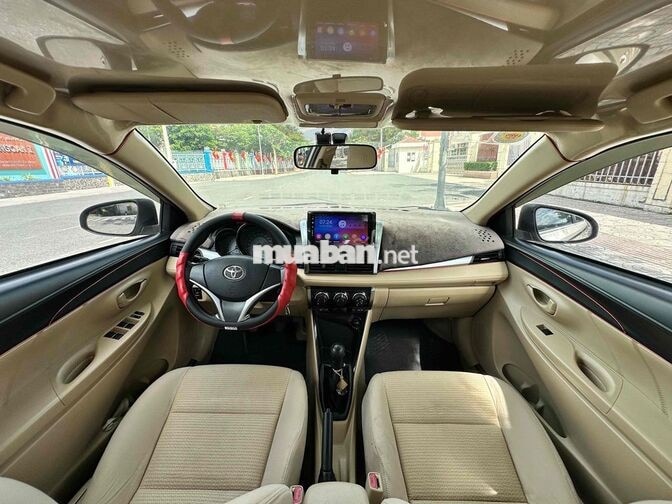 Toyota Vios 1.5E MT 2017 Vàng cát
