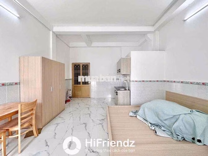 CĂN HỘ BAN CÔNG TÁCH BẾP FULL NỘI THẤT SIÊU RỘNG NGAY NGÃ TƯ BỐN XÃ