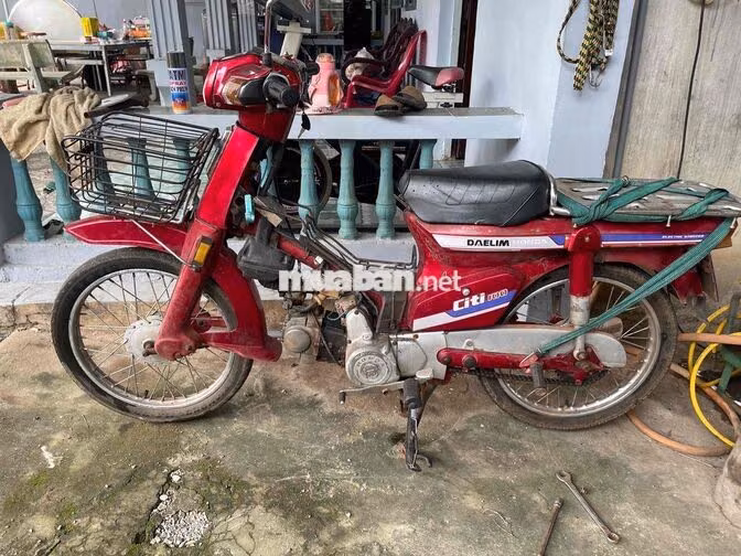 Daelim Citi 100 Chở Hàng Đỏ