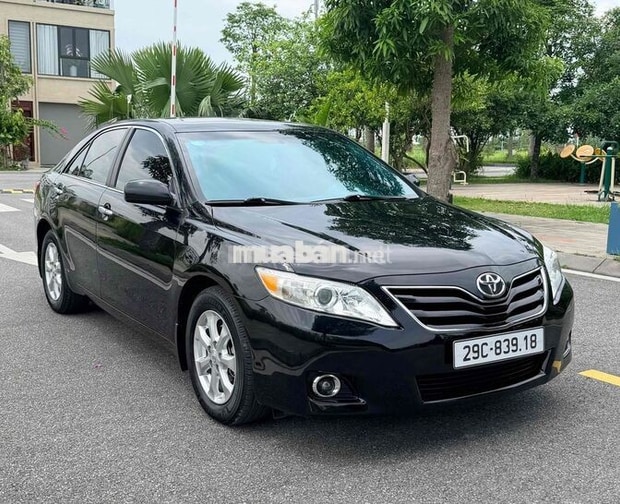 Toyota Camry 2.5 2009 Đen Mỹ 88000 miles