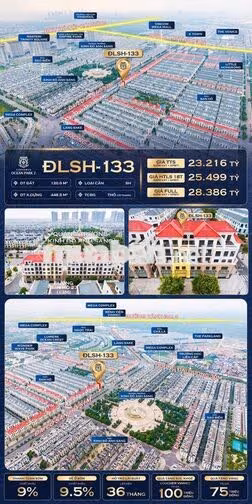 BT đơn lập San Hô 12m2 giá nhỉnh 16 tỷ shophouse 2 mặt tiền