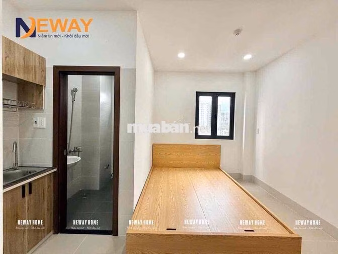 STUDIO MỚI XÂY 100% - NGAY GẦN ĐH VĂN LANG - CÓ THANG MÁY, AN NINH