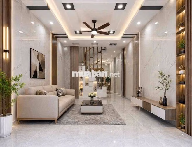 Bán Nhà Hương Lộ 2-Xe Hơi Đỗ Cửa-Nhà 4 Tầng 66m2 Có 4Phong Ngủ-Đủ