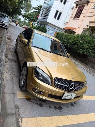Mercedes C200 2008 Vàng