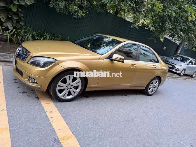 Mercedes C200 2008 Vàng