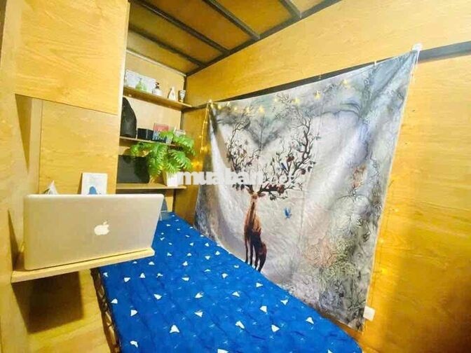 Pass PHÒNG sleepbox ngay Lê Quang Định đâm thẳng ra c. Bà Chiểu
