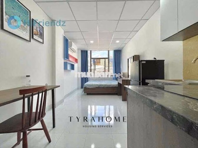 🌈CĂN HỘ 1PN 30M2 KÍNH LỚN💥FULL NỘI THẤT🏡THANG MÁY📍GA METRO TÂN CẢNG
