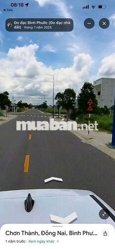 đất mặt tiền khu dân cư becamex chơn thành bình phước
