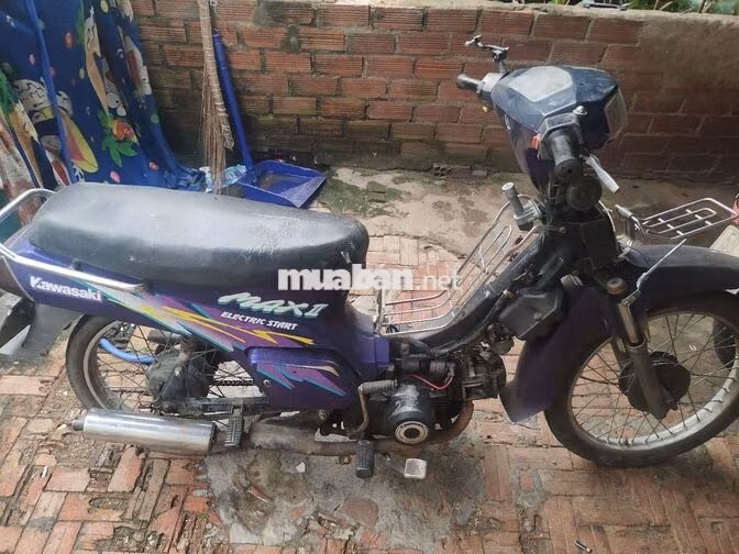 Xe số Kawasaki Max II Tím Thể thao
