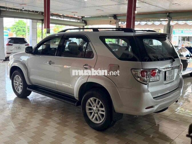 Toyota Fortuner 2014 Dầu Số sàn 160.000 km Bạc