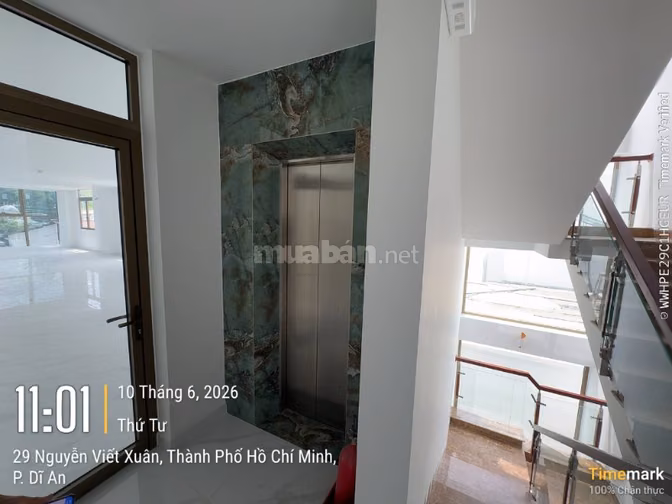 CHO THUÊ TÒA NHÀ VĂN PHÒNG 2 TẦNG CÓ THANG MÁY TẠI DĨ AN