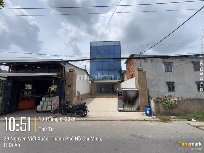 CHO THUÊ TÒA NHÀ VĂN PHÒNG 2 TẦNG CÓ THANG MÁY TẠI DĨ AN