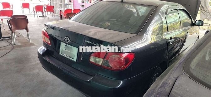 Toyota Corolla Altis 2004 Đen 5 chỗ