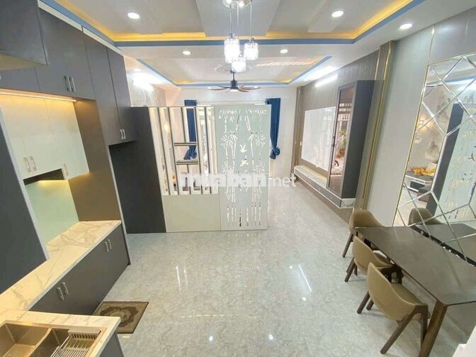 Nhà Mặt Tiền Hẻm 55M2 Thiết kế 3PN hẻm Thông.