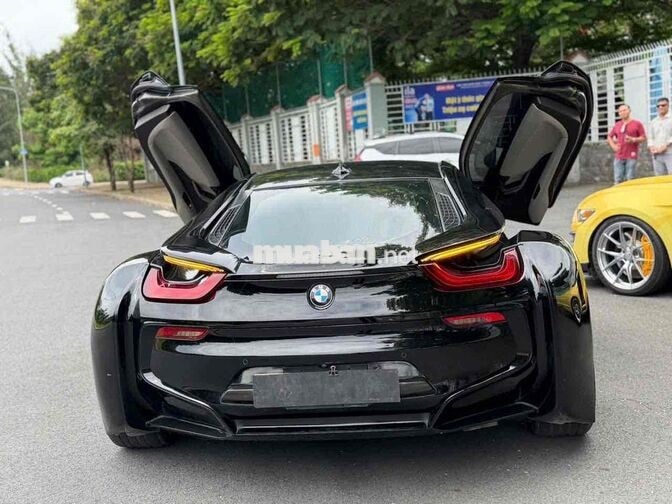 BMW i8 2015 Plug-in Hybrid Đen