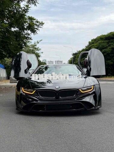 BMW i8 2015 Plug-in Hybrid Đen