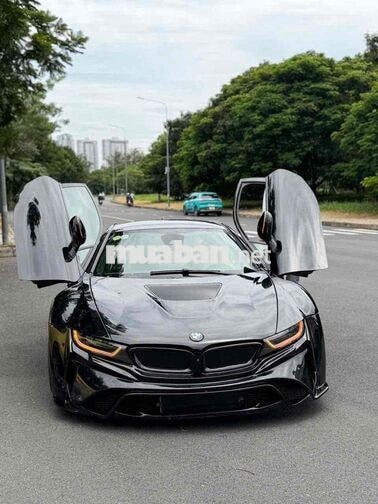 BMW i8 2015 Plug-in Hybrid Đen