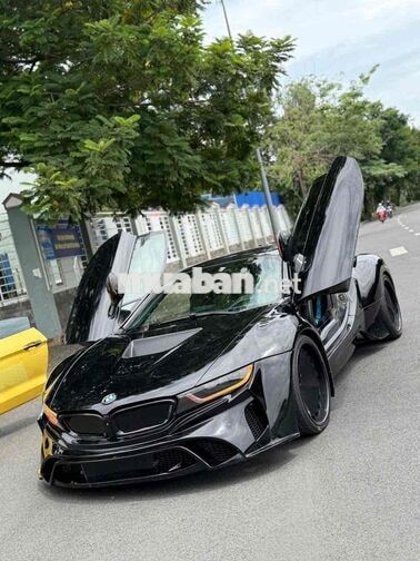 BMW i8 2015 Plug-in Hybrid Đen