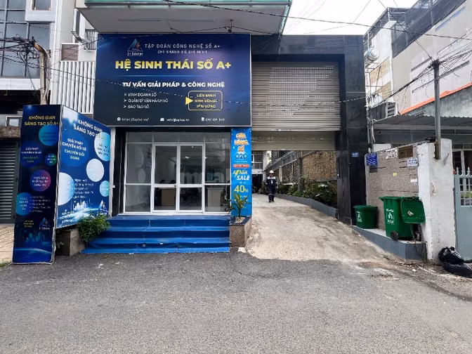 ⭐️Bán toà nhà 7 tầng DTS:1400m Văn phòng hẻm nhựa 7m Bùi Đình Tuý, P24