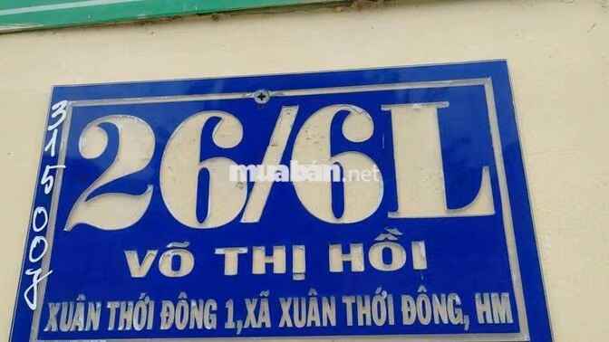  CHO THUÊ KHO XƯỞNG/ XƯỞNG MAY 490M2 TẠI HÓC MÔN 