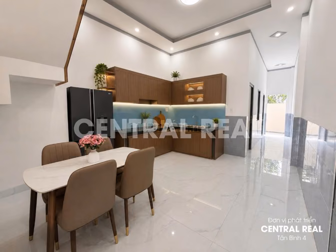 Nhà 1 Trệt 1 lầu mới tinh ngay ngã tư Bến Cá – Tân Triều