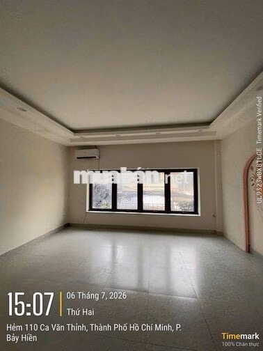 Cho thuê MT 5x8 41m2, 6 tầng, 4 phòng, 5 WC đường Ca Văn Thỉnh