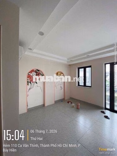 Cho thuê MT 5x8 41m2, 6 tầng, 4 phòng, 5 WC đường Ca Văn Thỉnh