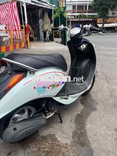 SYM Elite 50cc 2018 bstp Xanh Trắng