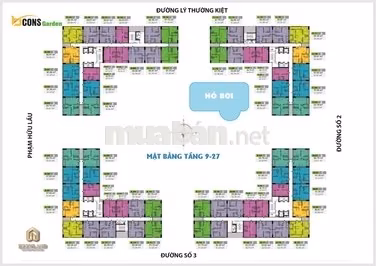 BLOCK A, TẦNG 15 WIEW NGOÀI YÊN TĨNH