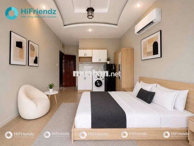 SIÊU PHẨM STUDIO FULL NỘI THẤT GẦN GIGAMALL, SÁT BÊN BÌNH THẠNH