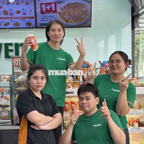 [VŨNG TÀU] - 7-ELEVEN TUYỂN 50 NHÂN VIÊN CỬA HÀNG