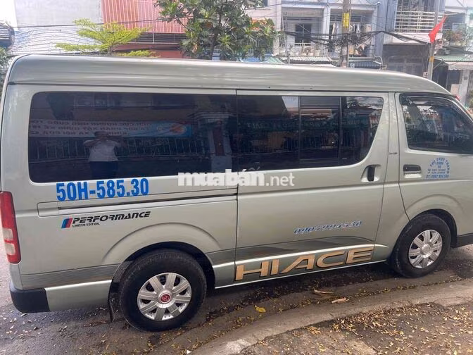 Toyota Hiace 2010 Tải van Xanh