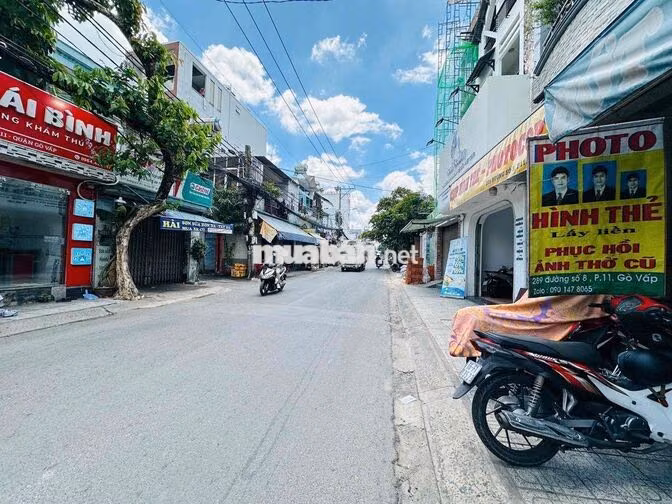 CHO THUÊ MẶT TIỀN 5,5M ĐƯỜNG SỐ 8 P11 GÒ VẤP NGAY LÊ VĂN THỌ VÔ