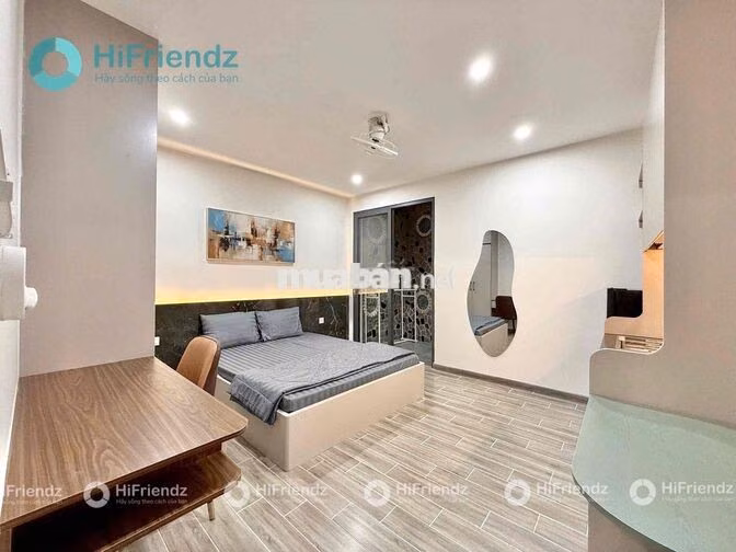 STUDIO FULL NỘI THẤT MỚI 100% SÂN SAU NGAY KHU PHAN ĐĂNG LƯU