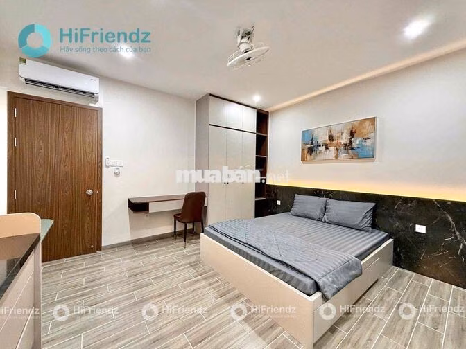 STUDIO FULL NỘI THẤT MỚI 100% SÂN SAU NGAY KHU PHAN ĐĂNG LƯU