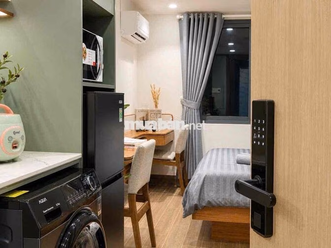 CHO THUÊ CĂN HỘ TRUNG TÂM QUẬN 3 FULL NỘI THẤT, MÁY GIẶT RIÊNG