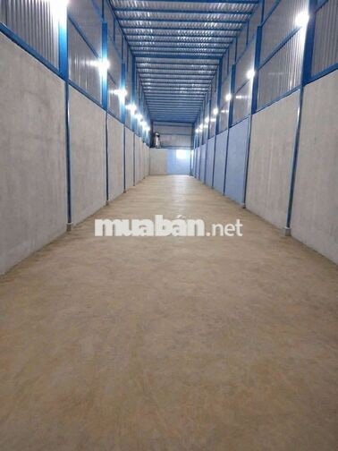 Cho thuê  230m2 kho Tân Vĩnh Hiệp mới xây xa dân