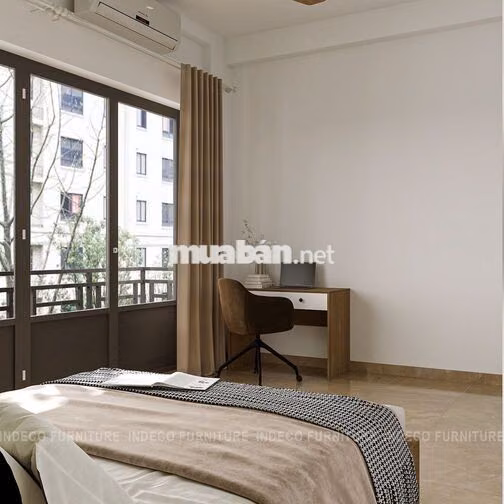 Phòng Ban công 45m Tách bếp.Trường Chinh full nội thất mớii