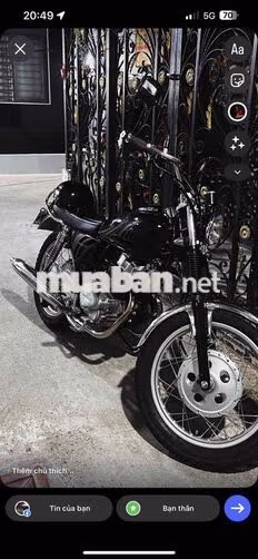 Honda LA250 Đen 2 máy đã đại tu