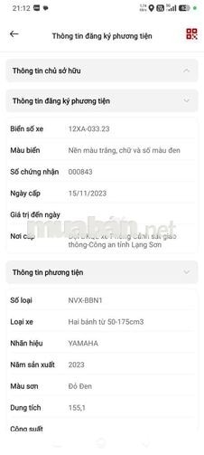 Yamaha NVX 155 155cc Đỏ