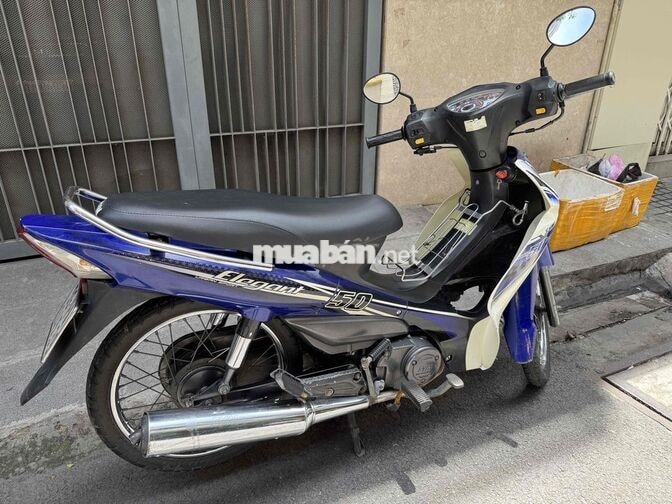 Xe SYM Elegant 50 Xanh Trắng. Chính chủ. BS TP HCM