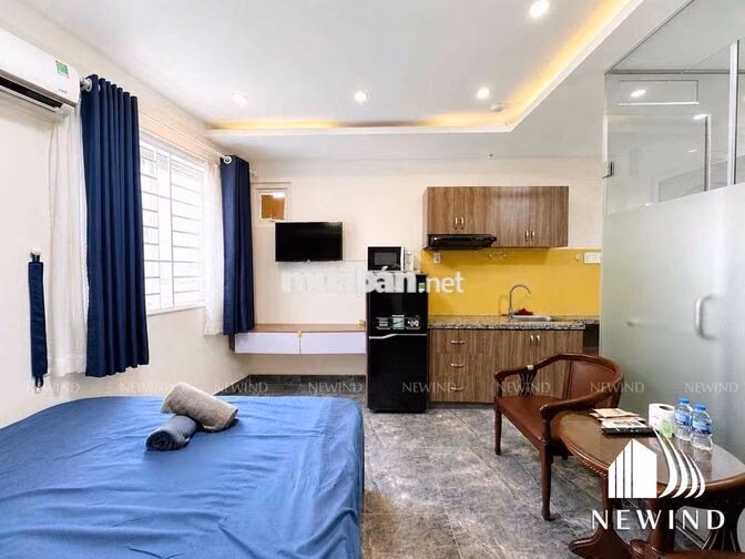Cho thuê căn hộ Studio full NT cửa sổ lớn ngay trung tâm quận 4