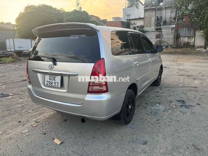 Toyota Innova J 2007 Số sàn Bạc