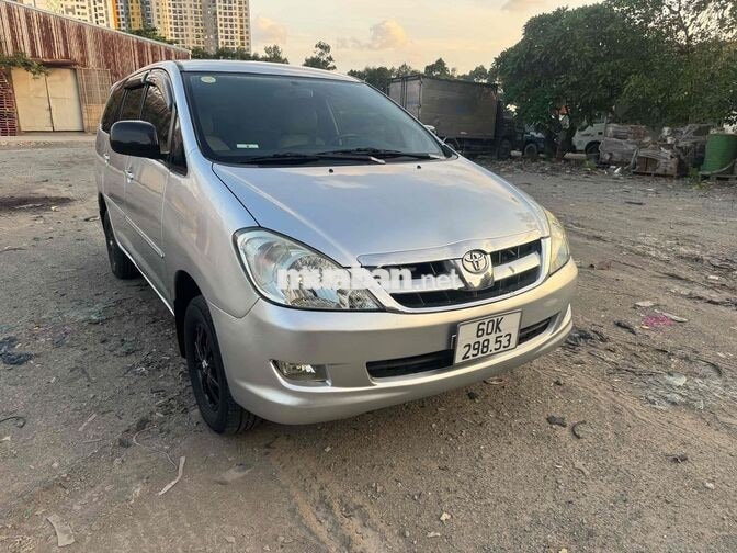Toyota Innova J 2007 Số sàn Bạc